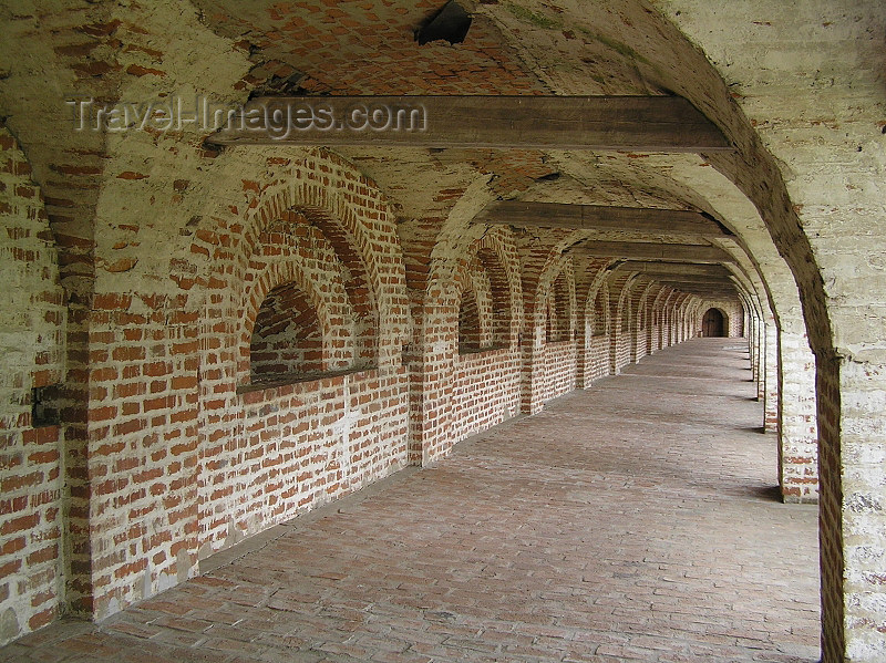 russia562: Russia - Kirillov - Valogda oblast: Kirillo-Belozersky Museum of History, Architecture & Fine Arts - arches - photo by J.Kaman - (c) Travel-Images.com - Stock Photography agency - Image Bank