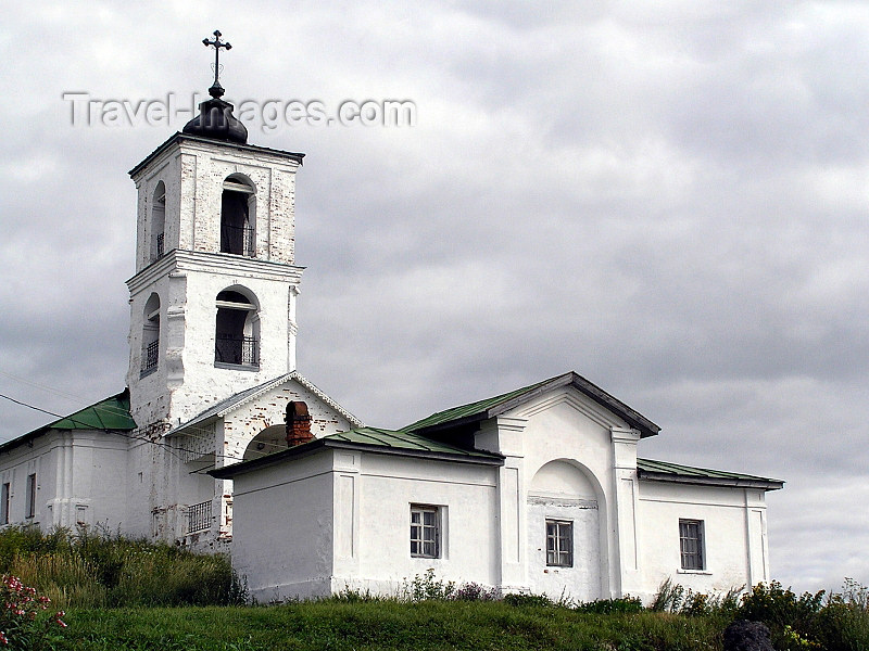 russia568: Russia - Goritsy - Valogda oblast: white church - photo by J.Kaman - (c) Travel-Images.com - Stock Photography agency - Image Bank