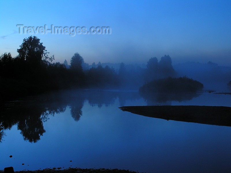 russia577: Russia - Marino - Valogda oblast: Midnight fog - photo by J.Kaman - (c) Travel-Images.com - Stock Photography agency - Image Bank