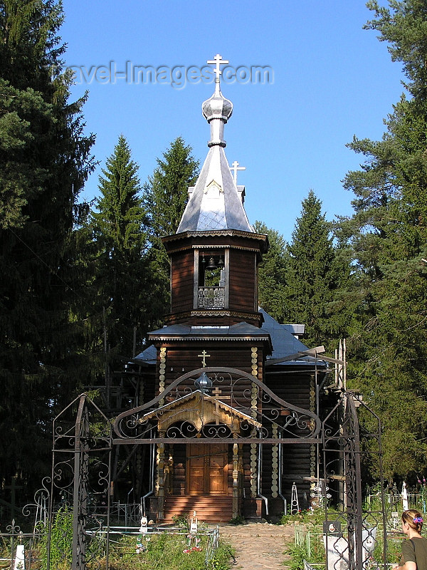 russia587: Russia - Marino - Valogda oblast: cemetery church - photo by J.Kaman - (c) Travel-Images.com - Stock Photography agency - Image Bank