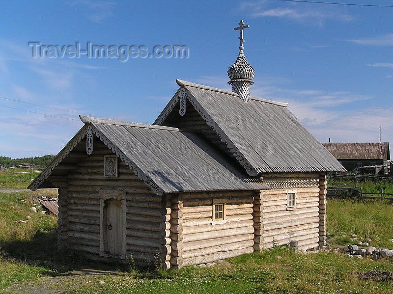 russia591: Russia -  Solovetsky Islands: Wooden chappel - photo by J.Kaman - (c) Travel-Images.com - Stock Photography agency - Image Bank