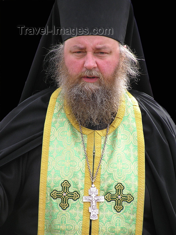 russia618: Russia - Solovetsky Islands: Russian Orthodox Priest with long beard - photo by J.Kaman - (c) Travel-Images.com - Stock Photography agency - Image Bank