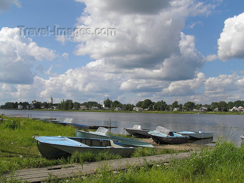 russia634: Russia -  Kargopol -  Arkhangelsk Oblast: the Onega river - photo by J.Kaman - (c) Travel-Images.com - Stock Photography agency - Image Bank