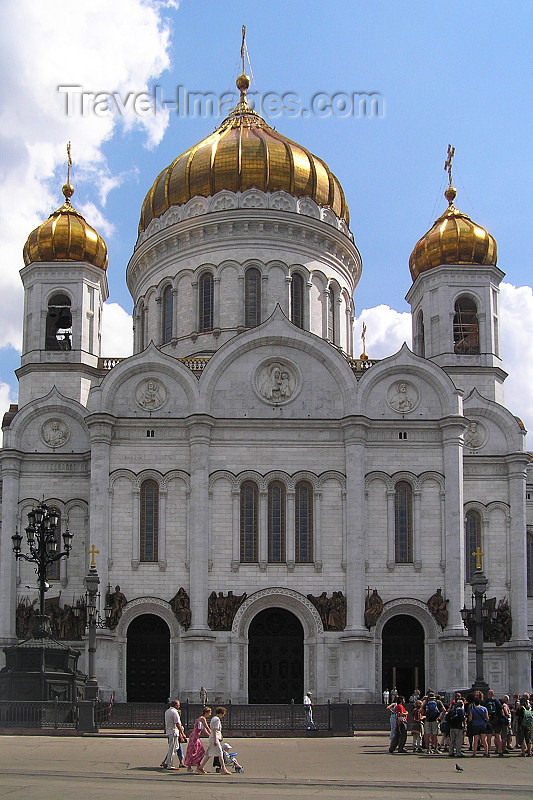 russia683: Russia - Moscow: Cathedral of Christ the Saviour - photo by J.Kaman - (c) Travel-Images.com - Stock Photography agency - Image Bank