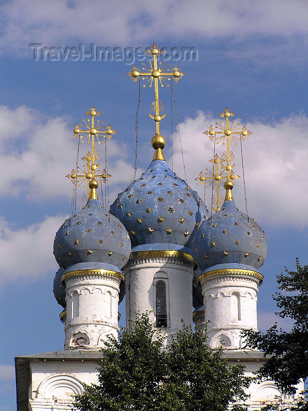 russia689: Russia - Moscow:  Domes of the Church of Our Mother of God of Kazan icon at Kolomenskoye - photo by J.Kaman - (c) Travel-Images.com - Stock Photography agency - Image Bank