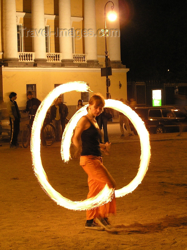 russia731: Russia - St Petersburg: nocturnal fire game - photo by J.Kaman - (c) Travel-Images.com - Stock Photography agency - Image Bank