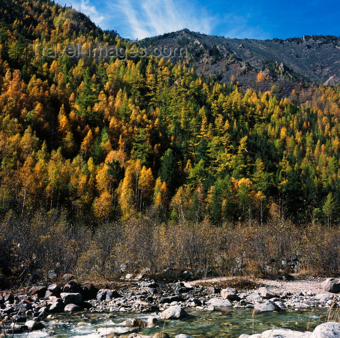 russia769: Lake Baikal, Buryat Republic, Siberia, Russia: Sayan Mountains - part of South Siberian mountains - mountain creek and forest - photo by A.Harries - (c) Travel-Images.com - Stock Photography agency - Image Bank