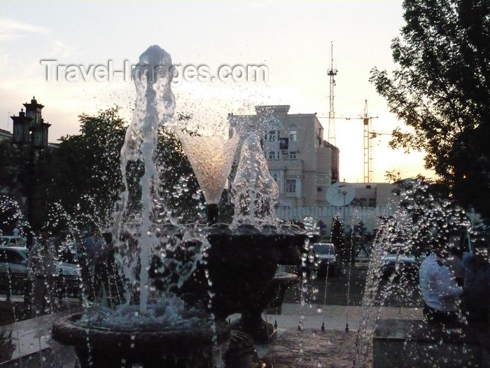 russia809: Chechnya, Russia - Grozny - water fountain - photo by A.Bley - (c) Travel-Images.com - Stock Photography agency - Image Bank