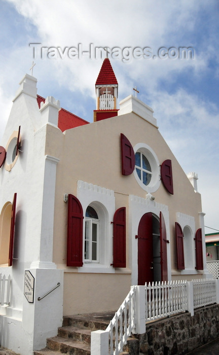 saba76: Windwardside, Saba: St Paul's Catholic church - photo by M.Torres - (c) Travel-Images.com - Stock Photography agency - Image Bank