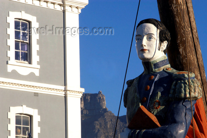 safrica174: South Africa - Ship's masthead, waterfront, Cape Town - photo by B.Cain - (c) Travel-Images.com - Stock Photography agency - Image Bank