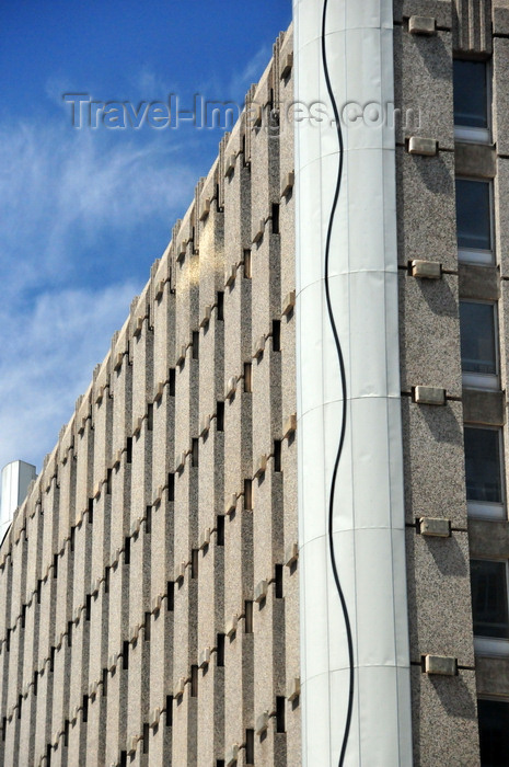 safrica233: Johannesburg, Gauteng, South Africa: modernist office building - corner of Lovedayy and Marshal St - photo by M.Torres - (c) Travel-Images.com - Stock Photography agency - Image Bank