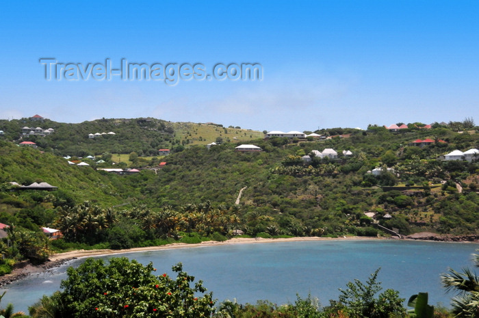 saint-barthelemy14: Anse Marigot, St. Barts / Saint-Barthélemy: beach view - photo by M.Torres - (c) Travel-Images.com - Stock Photography agency - Image Bank