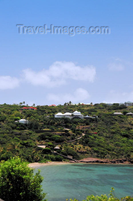 saint-barthelemy15: Anse Marigot, St. Barts / Saint-Barthélemy: path to the beach along the slope - photo by M.Torres - (c) Travel-Images.com - Stock Photography agency - Image Bank