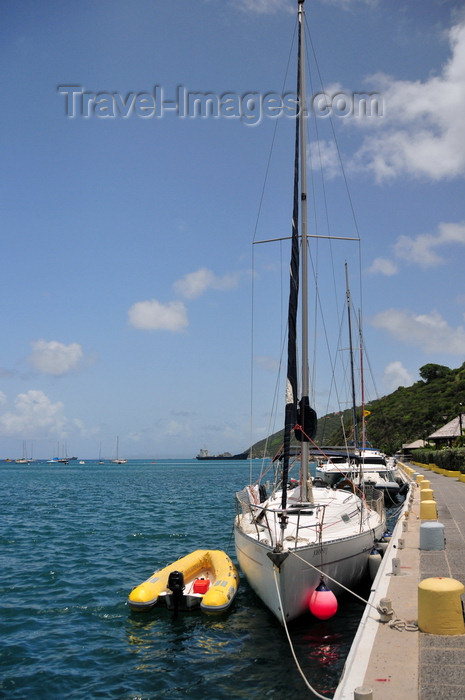 saint-barthelemy37: Gustavia, St. Barts / Saint-Barthélemy: yacht Johnny J - Beneteau Oceanis 321 - Gustavia harbour - photo by M.Torres - (c) Travel-Images.com - Stock Photography agency - Image Bank