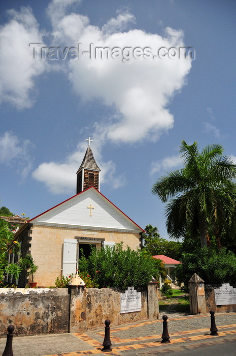 saint-barthelemy53: Gustavia, St. Barts / Saint-Barthélemy: St Bartholomew's Anglican Episcopal Church - built in 1855 - Rue Samuel Fahlberg - Eglise Anglicane - photo by M.Torres - (c) Travel-Images.com - Stock Photography agency - Image Bank