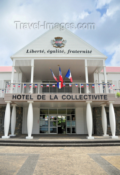 saint-barthelemy64: Gustavia, St. Barts / Saint-Barthélemy: Hôtel de la Collectivité - Local Government building - La Pointe - photo by M.Torres - (c) Travel-Images.com - Stock Photography agency - Image Bank