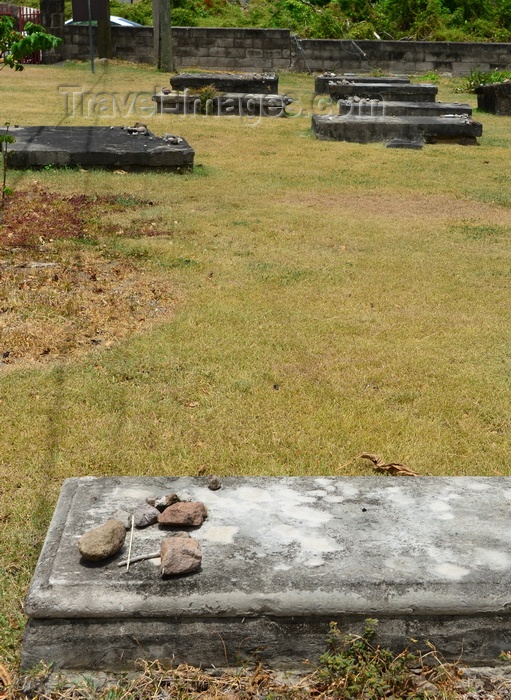 saint-kitts-nevis58: Charlestown, Nevis, St Kitts and Nevis: the Jewish Cemetery - 17th century Portuguese-Jewish graves, oriented East-West - photo by M.Torres - (c) Travel-Images.com - Stock Photography agency - Image Bank