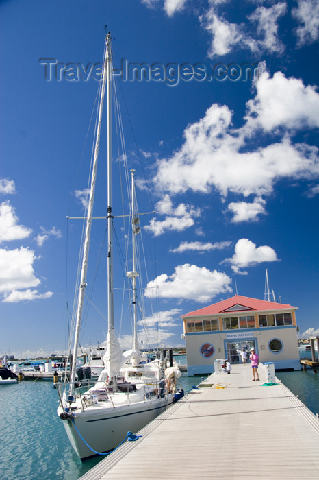 saint-martin22: Saint Martin - Marigot: Fort Louis Marina - photo by D.Smith - (c) Travel-Images.com - Stock Photography agency - Image Bank