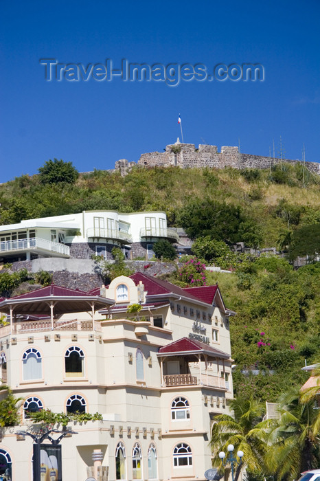 saint-martin31: Saint Martin, French West Indies - Marigot: Fort Louis - photo by D.Smith - (c) Travel-Images.com - Stock Photography agency - Image Bank