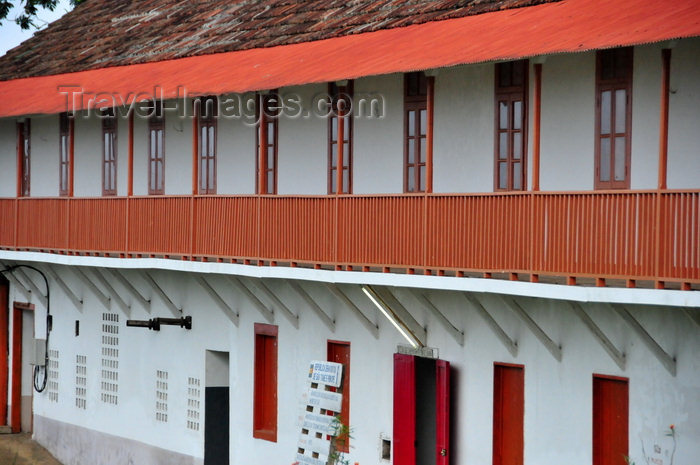 sao-tome52: Roça Monte Café, Mé-Zóchi district, São Tomé and Príncipe / STP: coffee museum financed by the UN / Museu do Café - ex-oficina de Carpintaria e marcenaria - financiado pelo PNUD - photo by M.Torres - (c) Travel-Images.com - Stock Photography agency - Image Bank