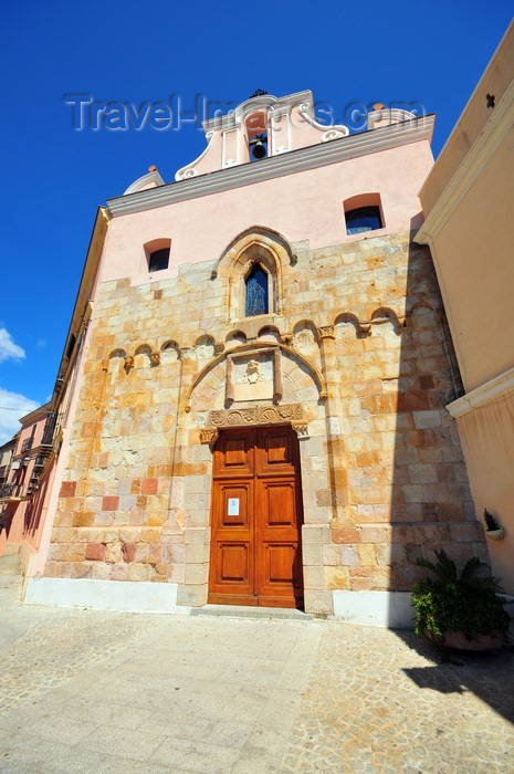 sardinia109: Iglesias /  Igrèsias, Carbonia-Iglesias province, Sardinia / Sardegna / Sardigna: church of Madonna delle Grazie, formerly dedicated to San Saturno - late thirteenth century - piazza Manzoni - photo by M.Torres - (c) Travel-Images.com - Stock Photography agency - Image Bank