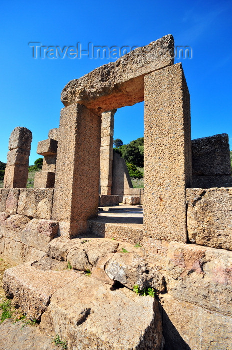 sardinia117: Sant'Angelo, Fluminimaggiore, Sardinia / Sardegna / Sardigna: Punic-Roman temple of Antas - Carthaginian gate - photo by M.Torres - (c) Travel-Images.com - Stock Photography agency - Image Bank