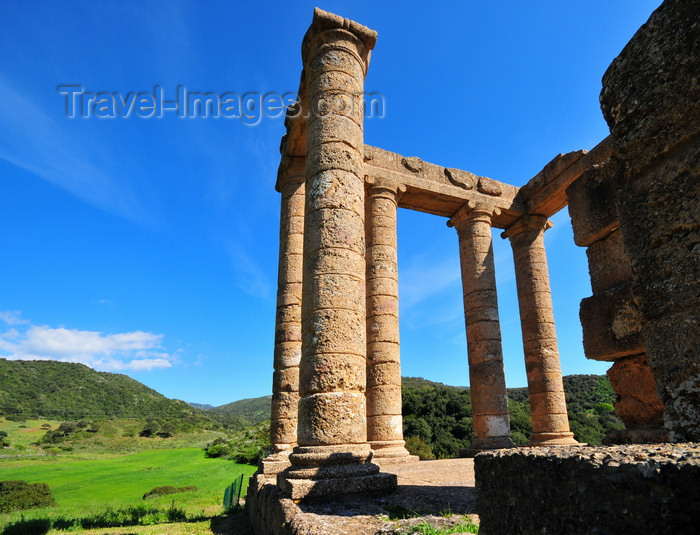 sardinia118: Sant'Angelo, Fluminimaggiore, Sardinia / Sardegna / Sardigna: Punic-Roman temple of Antas - view of the Antas valley - photo by M.Torres - (c) Travel-Images.com - Stock Photography agency - Image Bank