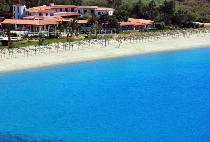 sardinia274: Villagio Mandorli, Villasimius municipality, Cagliari province, Sardinia / Sardegna / Sardigna: Cormoran Hotel Residence and Campus beach - Golfo di Carbonara - spiaggia Campus - photo by M.Torres - (c) Travel-Images.com - Stock Photography agency - Image Bank