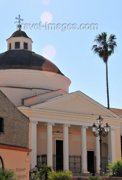 sardinia45: Oristano / Aristanis, Oristano province, Sardinia / Sardegna / Sardigna: Church of St. Francis of Assisi - neo-classical style - Chiesa di San Francesco - photo by M.Torres - (c) Travel-Images.com - Stock Photography agency - Image Bank