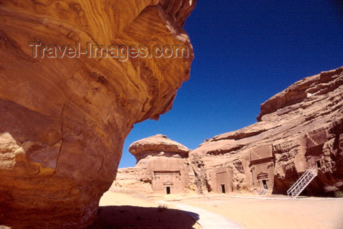 saudi-arabia126: Saudi Arabia - Madain Salah / Hegra: Al-Mahajar area (photo by F.Rigaud) - (c) Travel-Images.com - Stock Photography agency - Image Bank