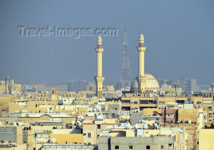 saudi-arabia226: Dammam, Eastern Province, Saudi Arabia: King Fahad mosque and Damman skyline - photo by M.Torres - (c) Travel-Images.com - Stock Photography agency - Image Bank