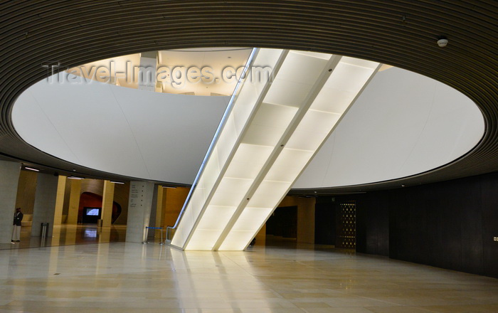 saudi-arabia250: Dhahran, Eastern Province, Saudi Arabia: escalator at the King Abdulaziz Center for World Culture (Ithra) - photo by M.Torres - (c) Travel-Images.com - Stock Photography agency - Image Bank