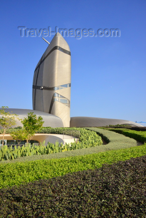 saudi-arabia252: Dhahran, Eastern Province, Saudi Arabia: King Abdulaziz Center for World Culture (Ithra), seen from the garden - photo by M.Torres - (c) Travel-Images.com - Stock Photography agency - Image Bank