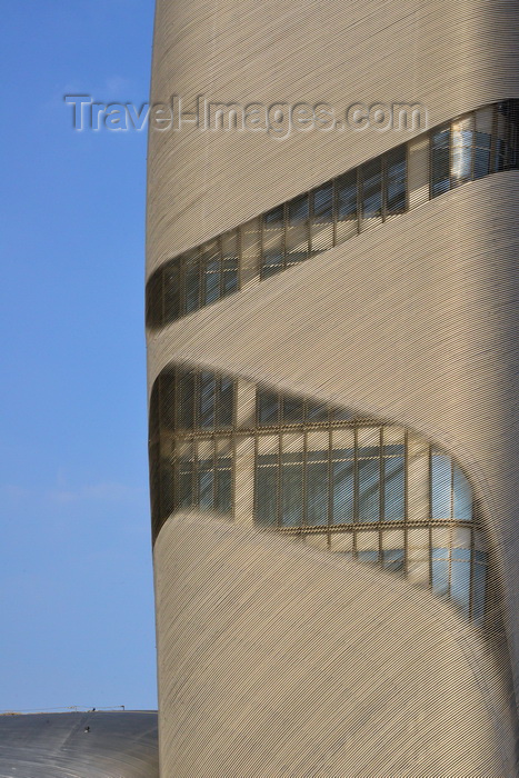 saudi-arabia254: Dhahran, Eastern Province, Saudi Arabia: fingerprint pattern of the King Abdulaziz Center for World Culture (Ithra) façade - photo by M.Torres - (c) Travel-Images.com - Stock Photography agency - Image Bank