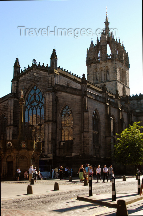 scot124: Scotland - Edinburgh: Saint Giles Cathedral, High Street - The Royal Mile - photo by C.McEachern - (c) Travel-Images.com - Stock Photography agency - Image Bank