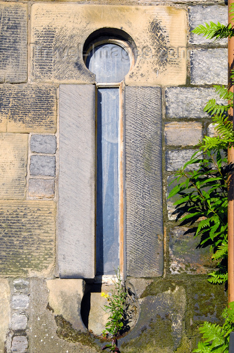 scot136: Scotland - Edinburgh: keyhole window of City Observatory or Calton Hill Observatory, Calton Hill - photo by C.McEachern - (c) Travel-Images.com - Stock Photography agency - Image Bank