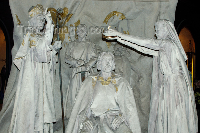 scot144: Scotland - Edinburgh: Coronation Scene at Edinburgh Castle - photo by C.McEachern - (c) Travel-Images.com - Stock Photography agency - Image Bank