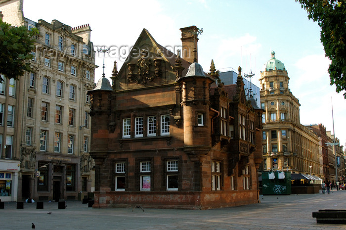 scot147: Scotland - Glasgow - Former Victorian Subway station, this building in St. Enoch's Square is now a travel centre - photo by C.McEachern - (c) Travel-Images.com - Stock Photography agency - Image Bank