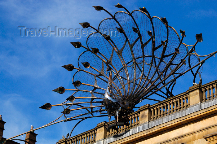 scot149: Scotland - Glasgow - the Glasgow Peacockon Buchanan Street - entrance of Princes Square - photo by C.McEachern - (c) Travel-Images.com - Stock Photography agency - Image Bank