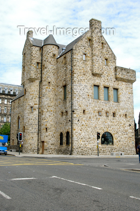 scot160: Scotland - Glasgow - Saint Mungo Museum of Religious Life and Art - the first museum in the world to be dedicatedto the study of religious art and life - Castle Street, next to Glasgow Cathedral - photo by C.McEachern - (c) Travel-Images.com - Stock Photography agency - Image Bank