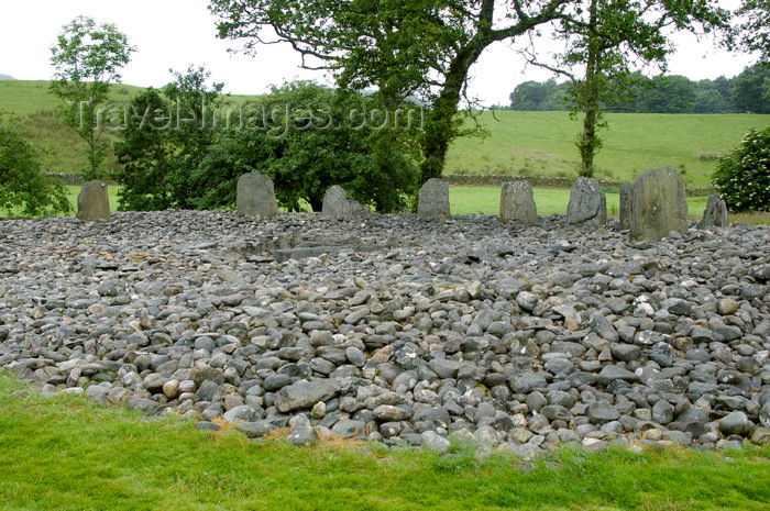 scot171: Scotland - Kilmartin: remains of stone circle near Kilmartin's linear cemetery - Argyll & Bute - photo by C. McEachern - (c) Travel-Images.com - Stock Photography agency - Image Bank