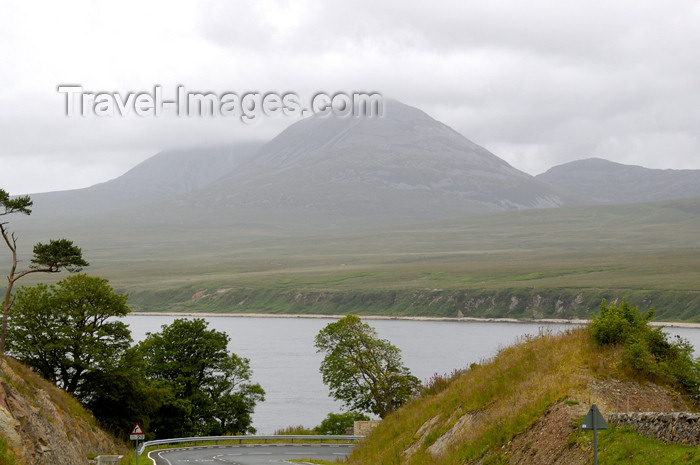 scot189: Scotland - Islay Island - Port Askaig, Inner Hebrides - Argyll and Bute council: view towards the Isle of Jura - the channel separating the 2 islands is called the Sound of Islay - photo by C.McEachern - (c) Travel-Images.com - Stock Photography agency - Image Bank