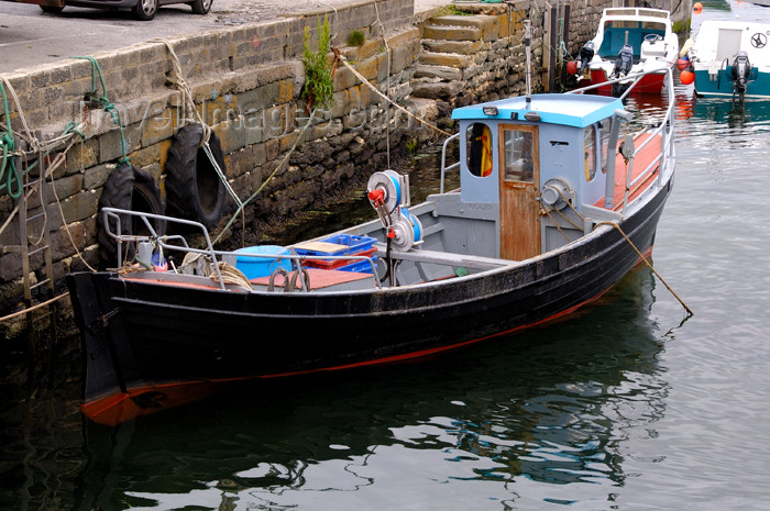 scot195: Scotland - Islay Island - Port Ellen: a small fishing vessel tied up in the harbour - photo by C.McEachern - (c) Travel-Images.com - Stock Photography agency - Image Bank