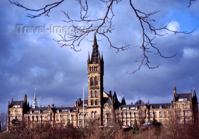 scot32: Scotland - Ecosse - Glasgow: the University - founded in 1451 by a papal bull issued by Pope Nicholas V - photo by F.Rigaud - (c) Travel-Images.com - Stock Photography agency - Image Bank