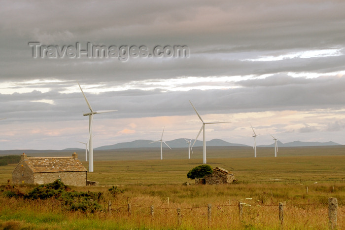 scot90: Scotland - Caithness region - wind farm - Highland council - photo by C. McEachern - (c) Travel-Images.com - Stock Photography agency - Image Bank