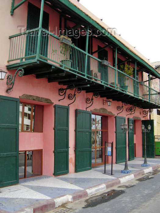 senegal10: Senegal - Saint Louis: colonial structure - photo by G.Frysinger - (c) Travel-Images.com - Stock Photography agency - Image Bank