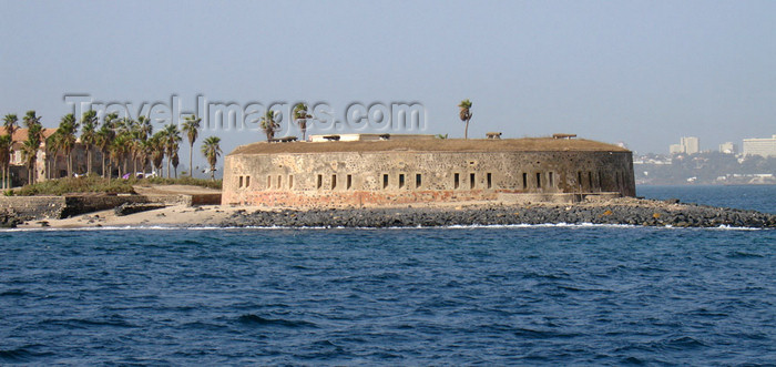 senegal36: Senegal - Gorée Island - Fort D'Estrees facing Dakar harbor - now a Black African Museum - UNESCO world heritage site - photo by G.Frysinger - (c) Travel-Images.com - Stock Photography agency - Image Bank