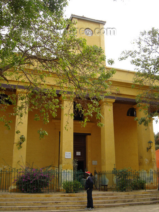 senegal5: Senegal - Gorée Island - the cathedral - photo by G.Frysinger - (c) Travel-Images.com - Stock Photography agency - Image Bank