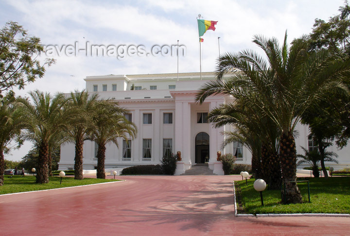 senegal51: Senegal - Dakar: Presidential Palace - photo by G.Frysinger - (c) Travel-Images.com - Stock Photography agency - Image Bank