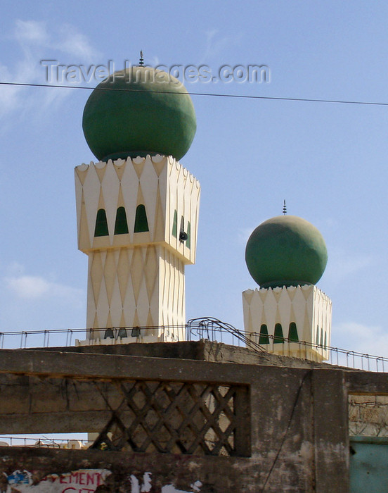 senegal59: Senegal - mosque - minarets - photo by G.Frysinger - (c) Travel-Images.com - Stock Photography agency - Image Bank